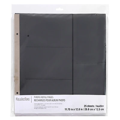 12" x 13" Photo Album Refill Pages by Recollections™