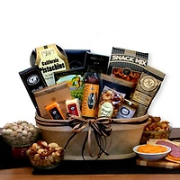 Gourmet Nut & Sausage Gift Basket