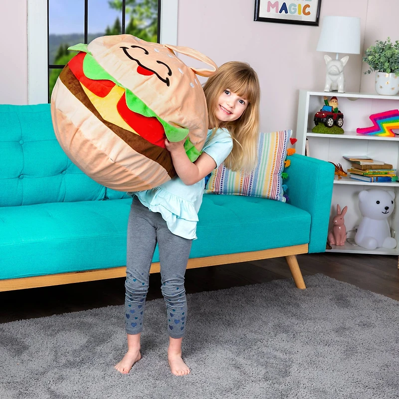 Good Banana™ Hamburger Fill N' Chill Toy Storage Bag