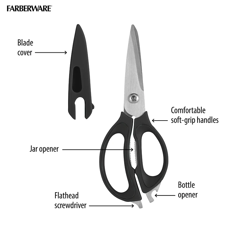 Farberware 4-in-1 Kitchen Shears