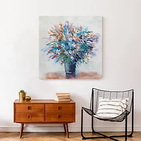 Bright Bloomed Florals Canvas Wall Art