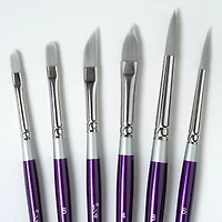 Silver Brush Limited Silver Silk 88® 6 Piece Creative Brush Set