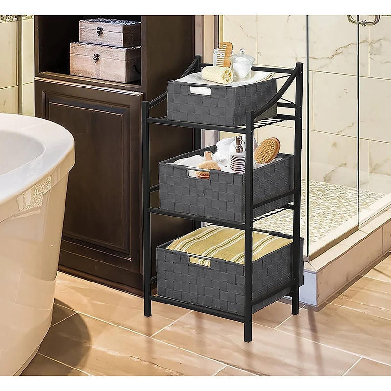 Sorbus 3-Piece Woven Basket Set