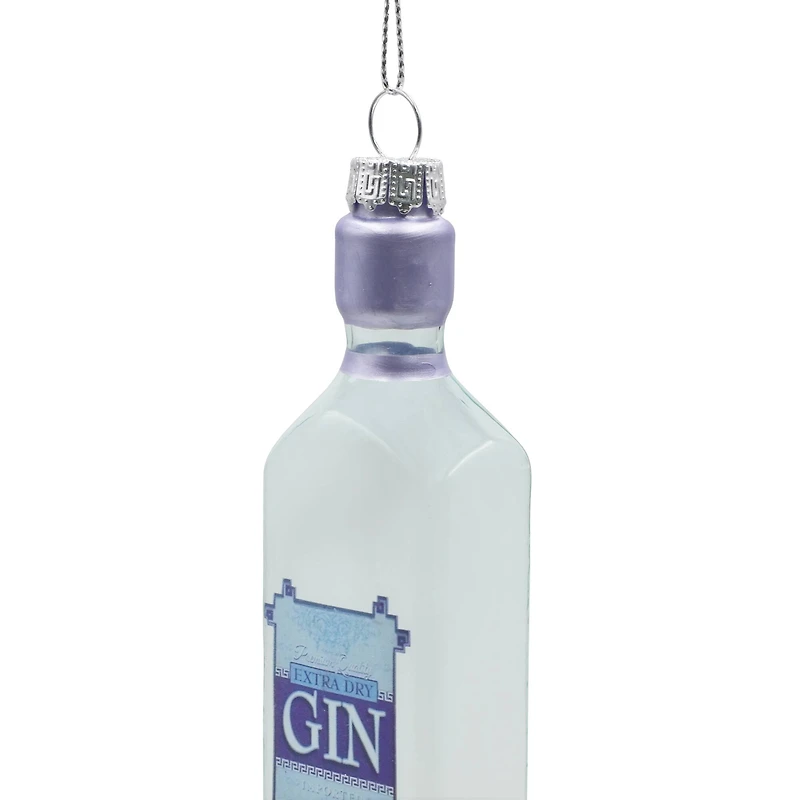 6" Gin Bottle Glass Ornament by Ashland®