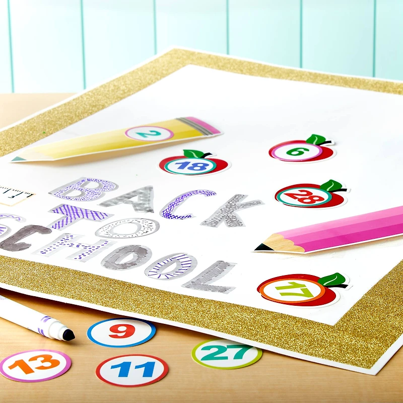 Royal Brites® Gold Glitter Glam Poster Board