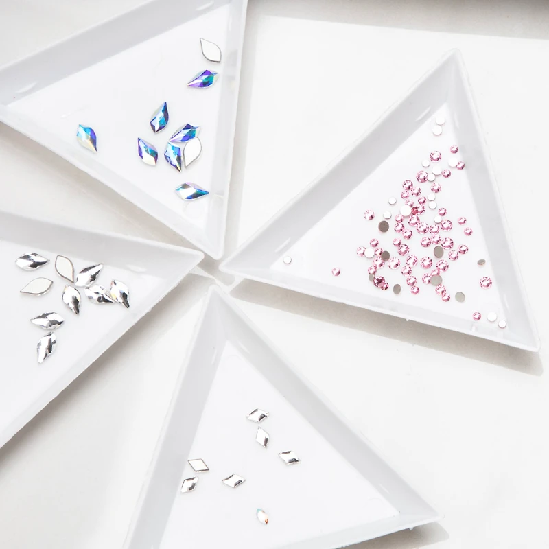 7.5mm Crystal AB Flame Glue-On Austrian Crystals by Bead Landing™, 10ct.