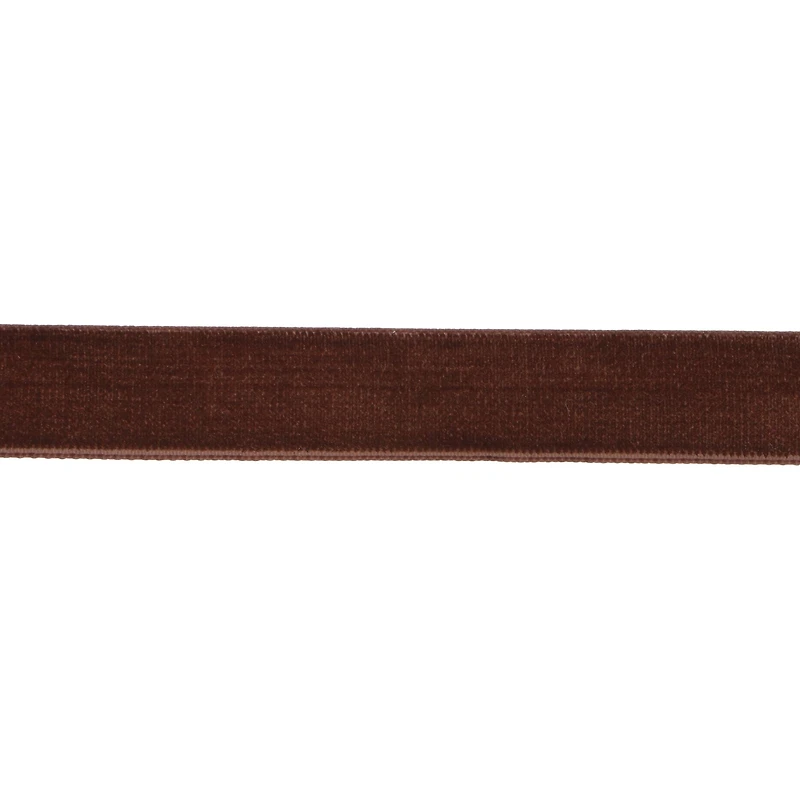 5/8" x 15ft. Brown Velvet Ribbon by Celebrate It®