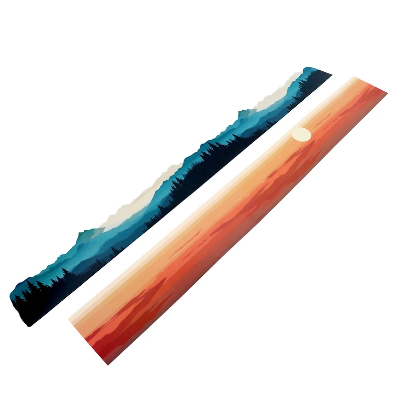 Panoramic Forest Mountain Die Cut Stickers by Recollections™