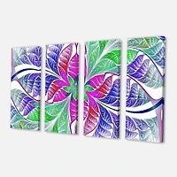 Designart - Flower like Fractal Stained Glass