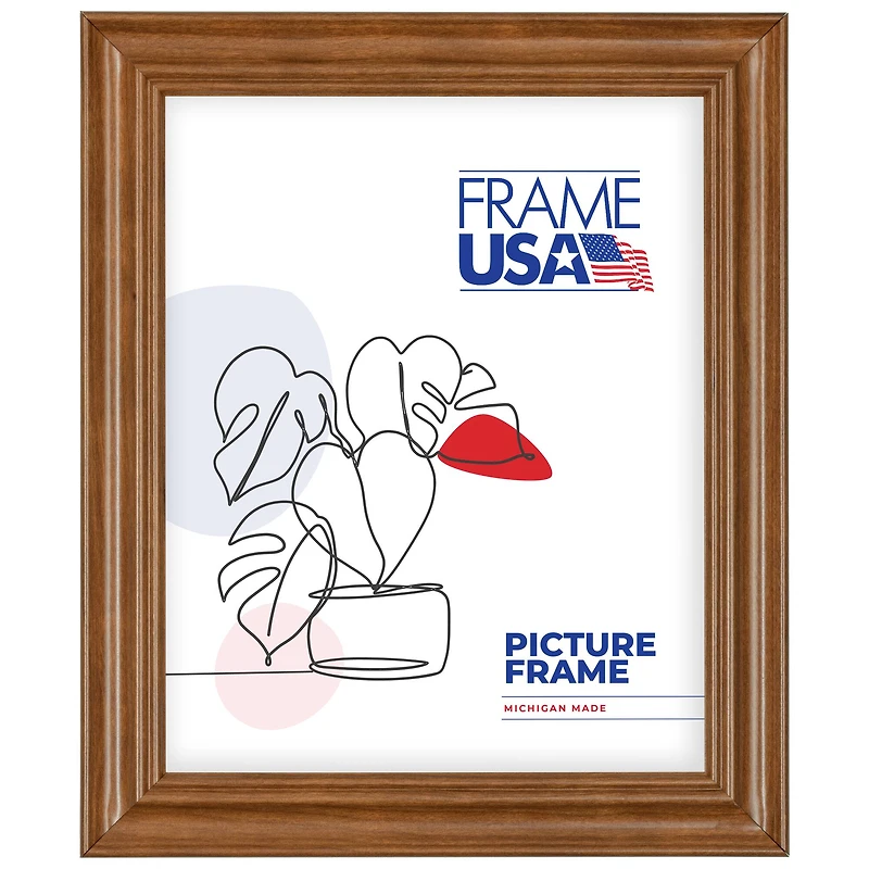 Frame USA Value Added Honey Single Image Picture Frame