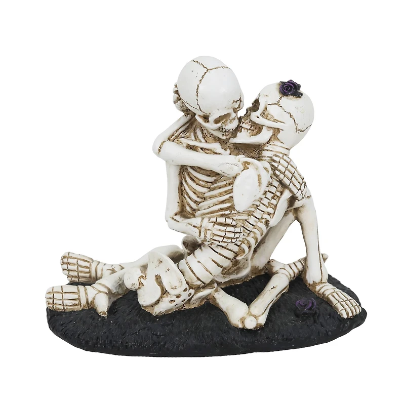 7" Kissing Skeleton Couple Tabletop Décor by Ashland®