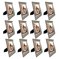 12 Pack: Silver Hammered Metal 5" x 7" Frame, Expressions™ by Studio Décor®