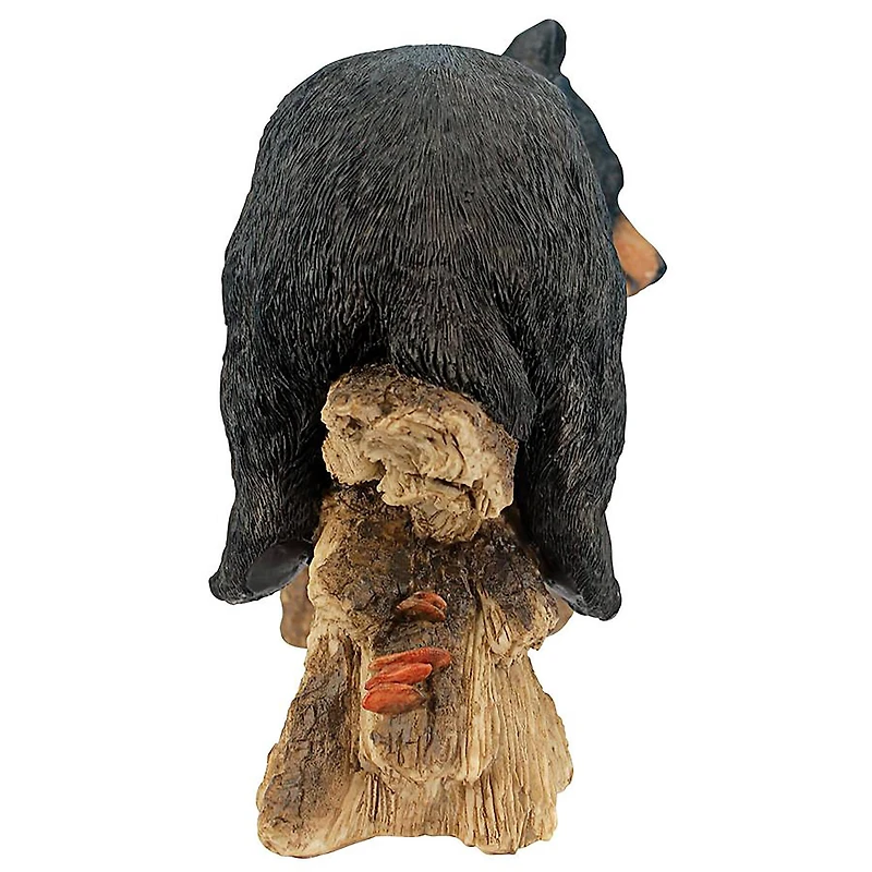 Design Toscano 11" Catnapping Cub Black Bear Statue