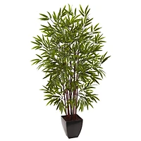 5ft. Potted Bamboo Silk Tree