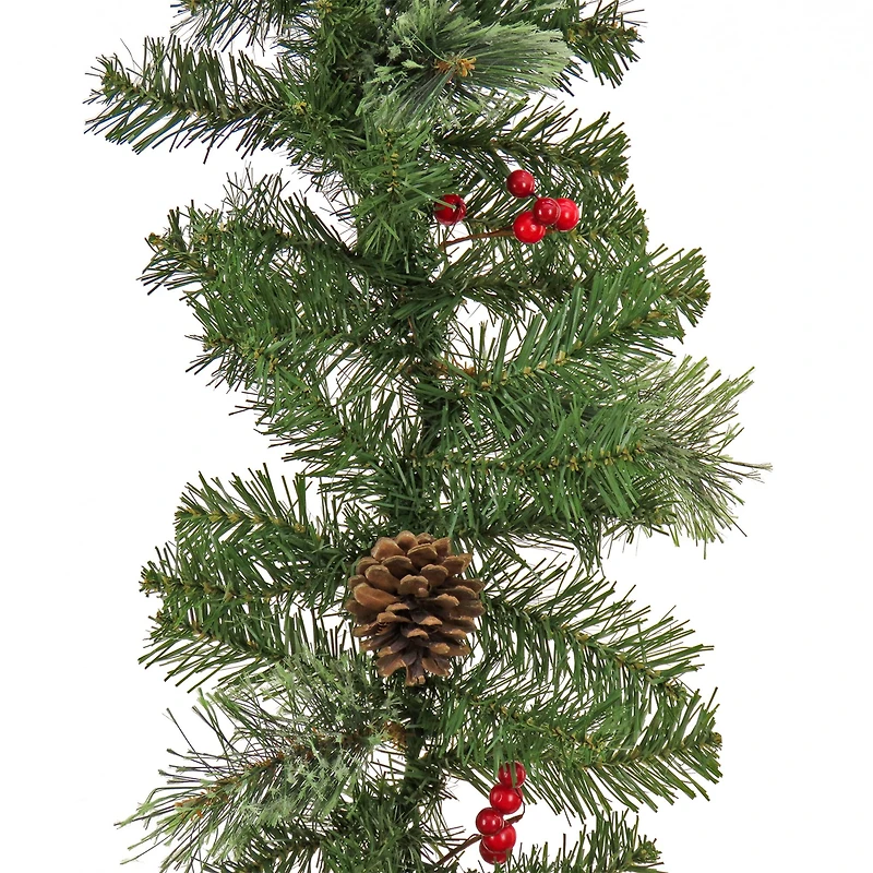9ft. Evergreen & Cashmere Tips Garland