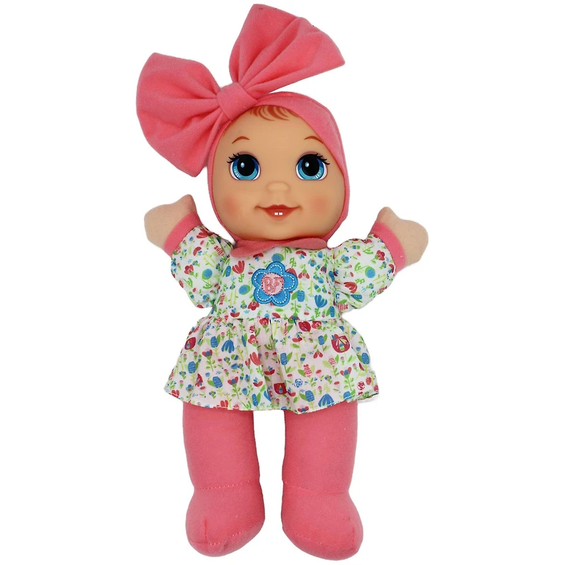 Goldberger Baby's First® Giggles™ 14" Baby Doll Toy with Floral Top