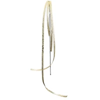 23" Hanging Gold Glitter Ribbon Stem by Ashland®