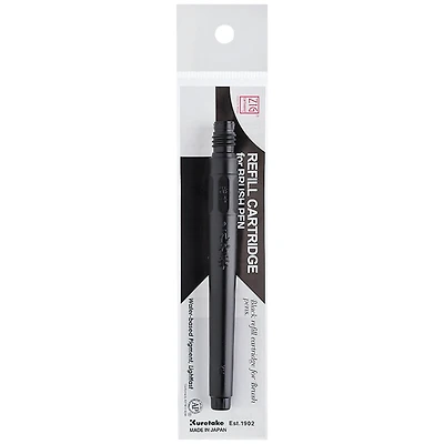 ZIG No. 22 Cartoonist Brush Pen Refill, Black