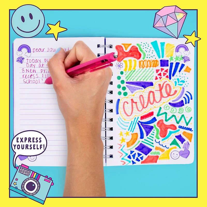 Horizon Fidgiwear Poppable Purple Journal