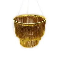 14" Hanging Tinsel Chandelier by Ashland