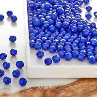 8mm Faceted Acrylic Round Craft Beads by Bead Landing