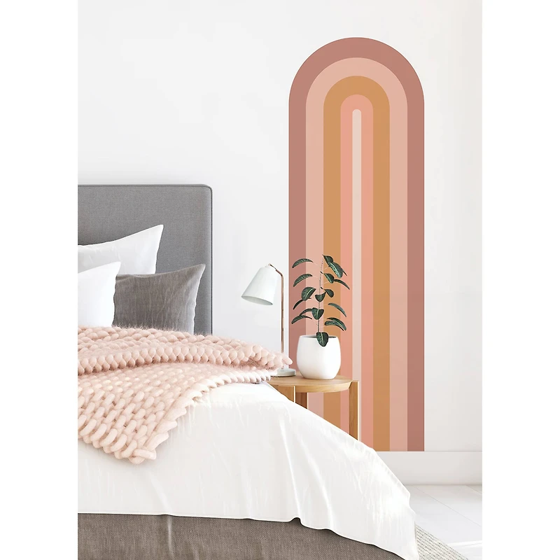 WallPops Retro Rainbow Archway Decal