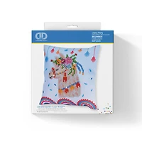 Diamond Dotz® Llama Party Diamond Painting Mini Pillow Artwork Kit