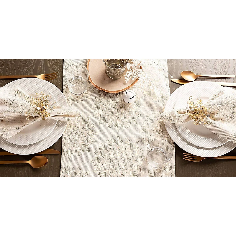 DII® Winter Sparkle Jacquard Napkins, 6ct.
