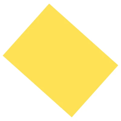 UCreate® Yellow Coated Poster Board, 25ct.