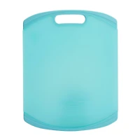 Farberware 14" Translucent Aqua Nonslip Poly Board