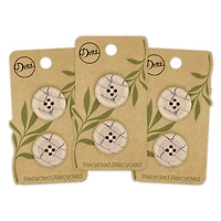 Dritz® 23mm Beige-Camel Recycled Polyester Round Button, 6ct.