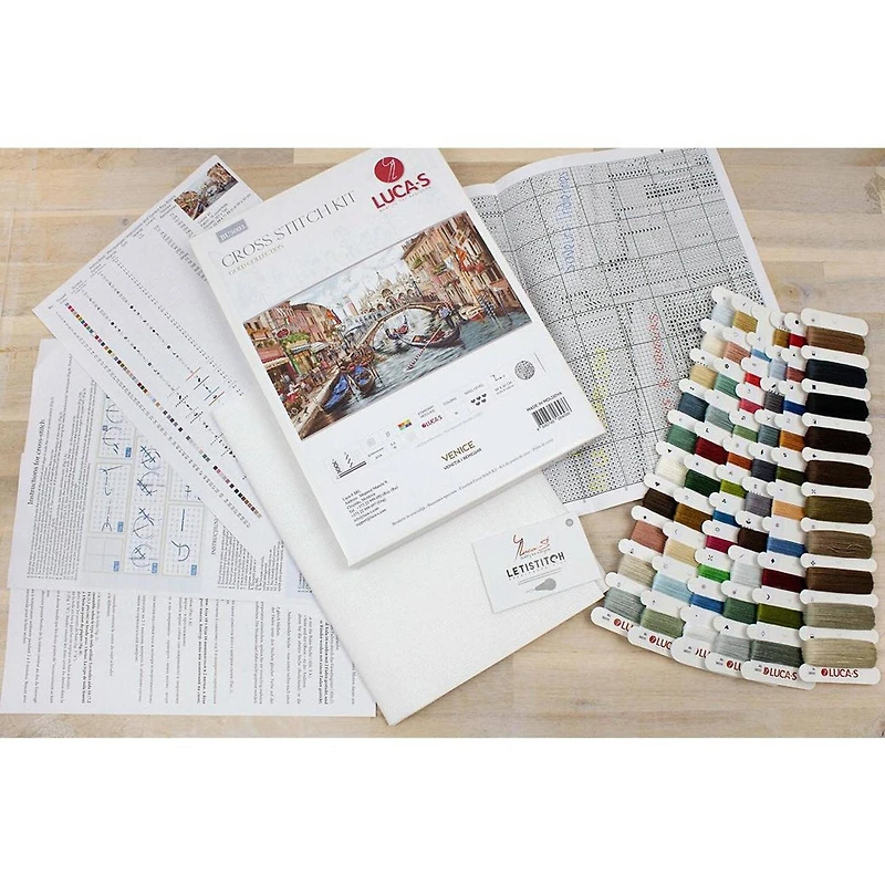 Luca-s Venice Counted Cross Stitch Kit