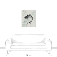 Koi on Ripple Canvas Wall Art