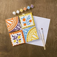 Citrus Tiles Paint-by-Number Gallery Mini Kit by Artist's Loft®