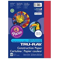 Tru-Ray® 9" x 12" Construction Paper