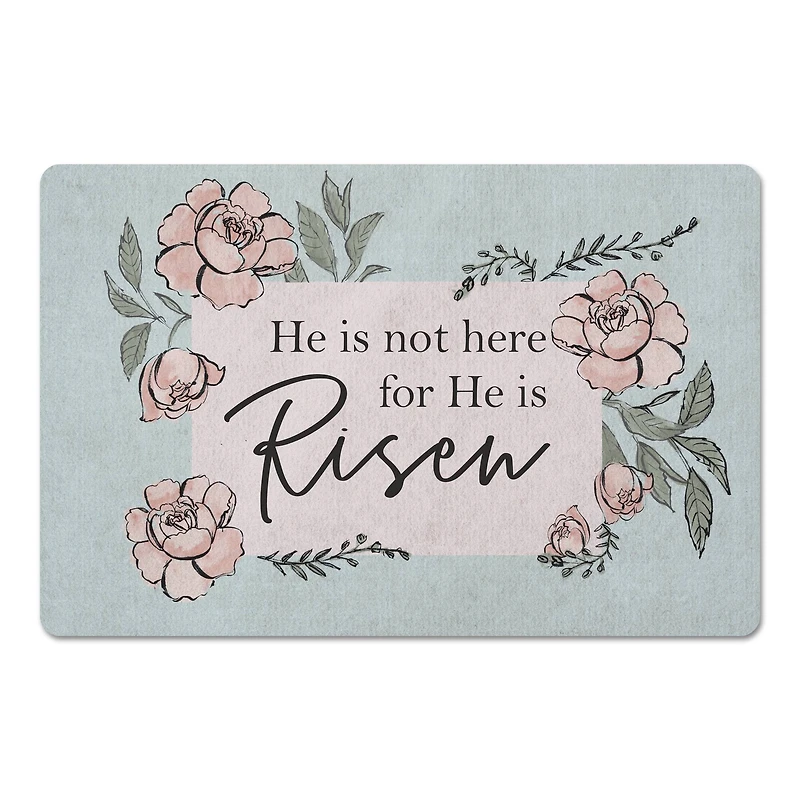 He is Risen 18" x 27" Floor Mat