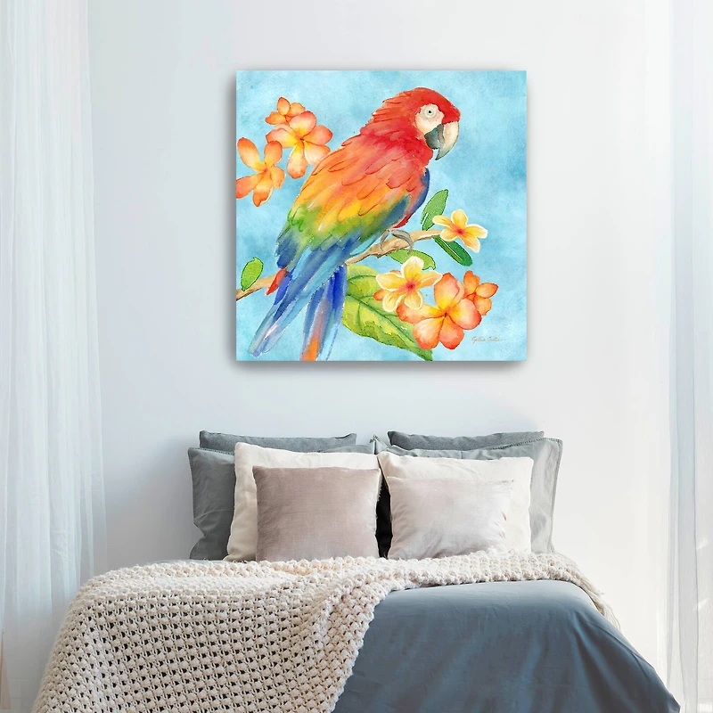 Tropical Paradise Brights I Canvas Giclee