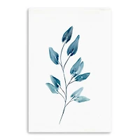 Farmhouse Leaves Blue II Canvas Giclee
