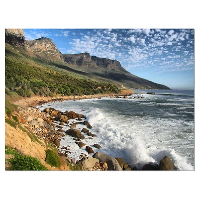 Designart - Beautiful South African Seashore