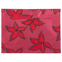 JAM Paper 5" x 6.12" Red Holly Premium Foil Self Adhesive Closure Booklet Envelopes