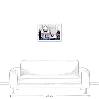 All American Home Canvas Wall Art