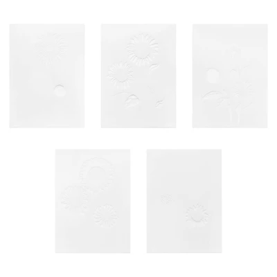 6" x 8" Sunflowers Print Stencil Set by Recollections™