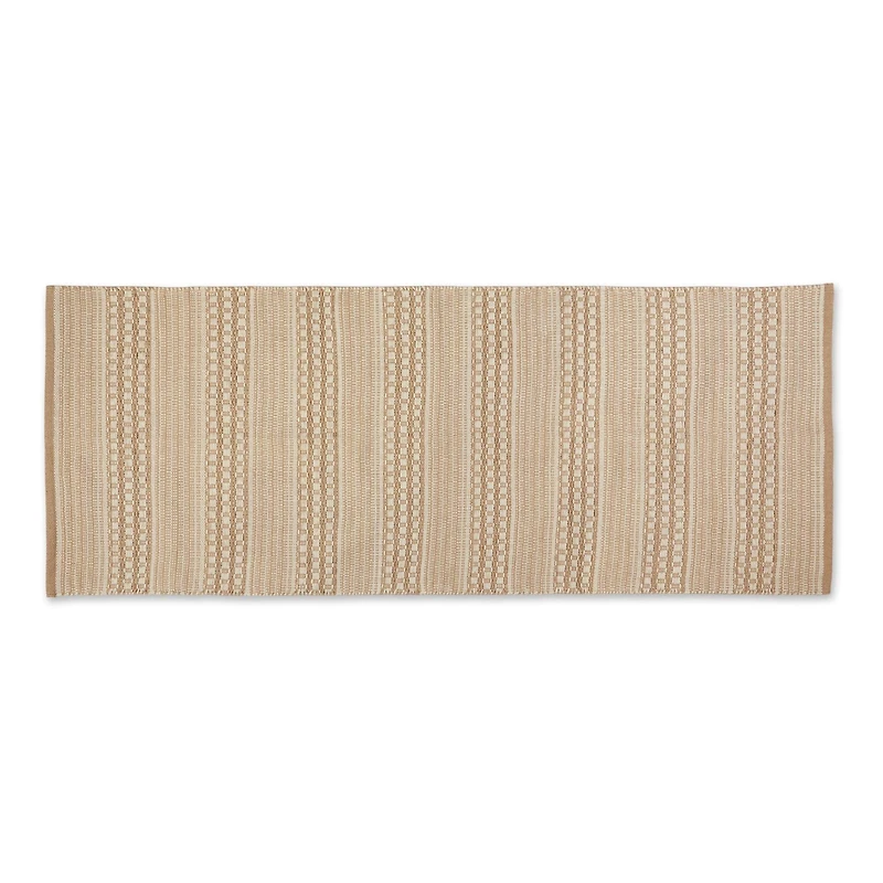 DII® Stone Dobby Stripe Hand-Loomed Rug, 2.5ft. x 6ft.