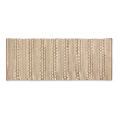 DII® Stone Dobby Stripe Hand-Loomed Rug, 2.5ft. x 6ft.