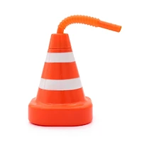 9.5oz. Orange & White Cone Cup by Celebrate It™