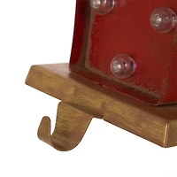 Glitzhome® 7.5" Marquee LED Gift Box Stocking Holder