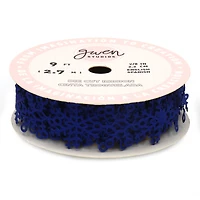 Gwen Studios 7/8" x 3yd. Die Cut Snowflakes Winter Holiday Ribbon