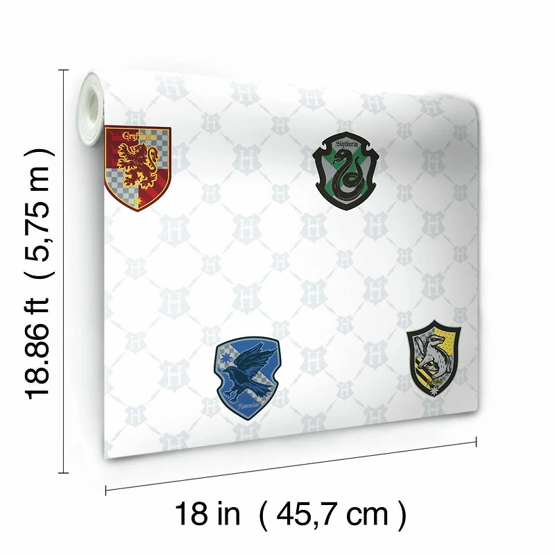 RoomMates Harry Potter™ House Crest Peel & Stick Wallpaper