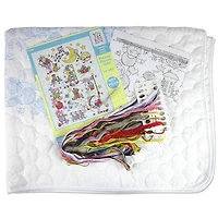 Design Works™ Nursery Rhymes Stamped Quilt Cross Stitch Kit