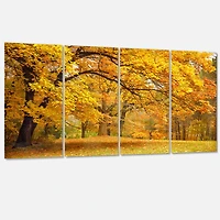 Designart - Golden Autumn Forest